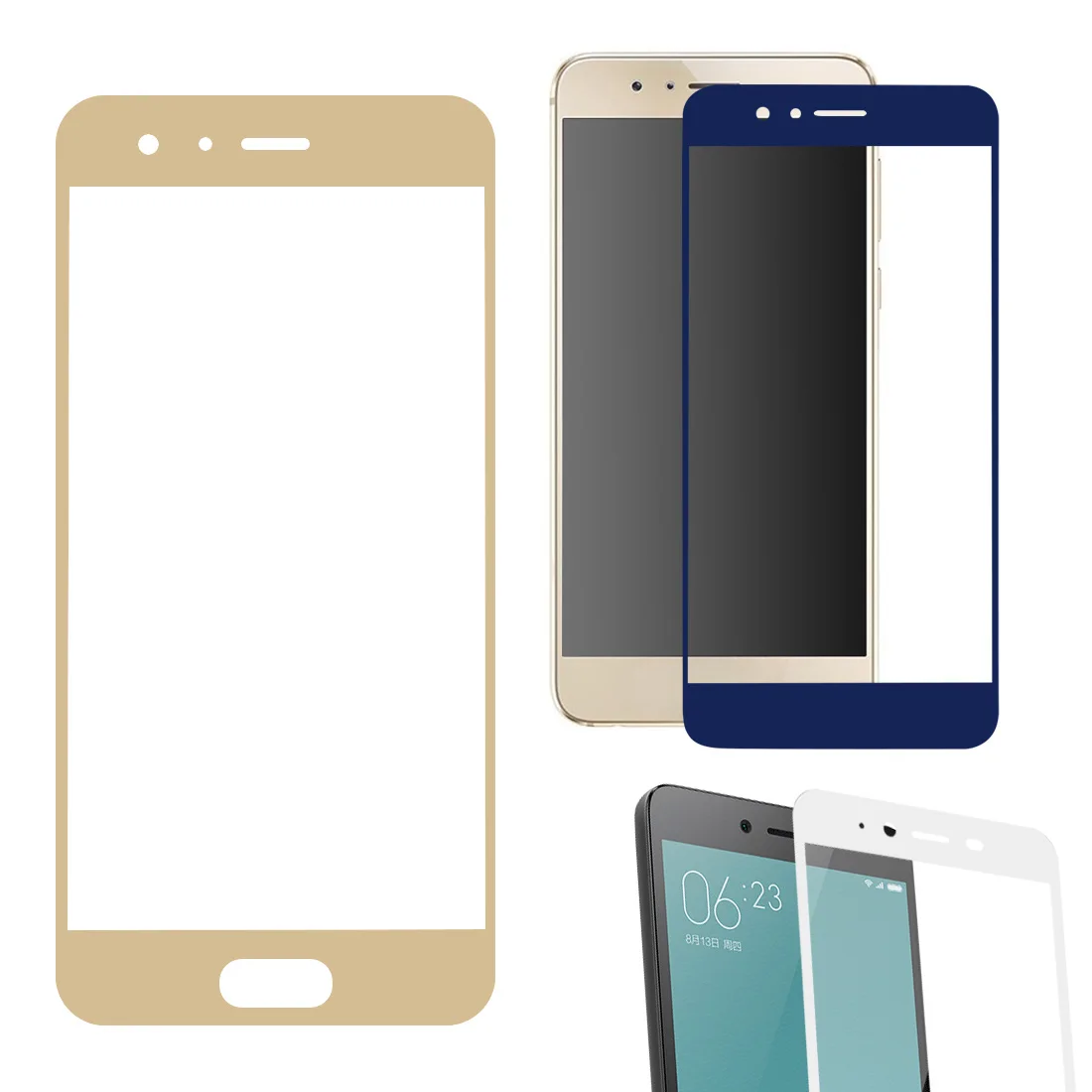 Для Huawei Honor 8 9 легкая закаленная Защитная стеклянная пленка для экрана световая