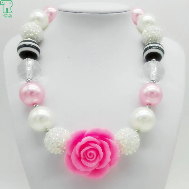 5PCSKids Resin Flower Pendant Necklace New Girls Bubblegum Beads Chunky Collar Children Fashion Jewelry Flower Pendant Necklace
5PCSKids Resin Flower Pendant Necklace New Girls Bubblegum Beads Chunky Collar Children Fashion Jewelry Flower Pendant Necklace