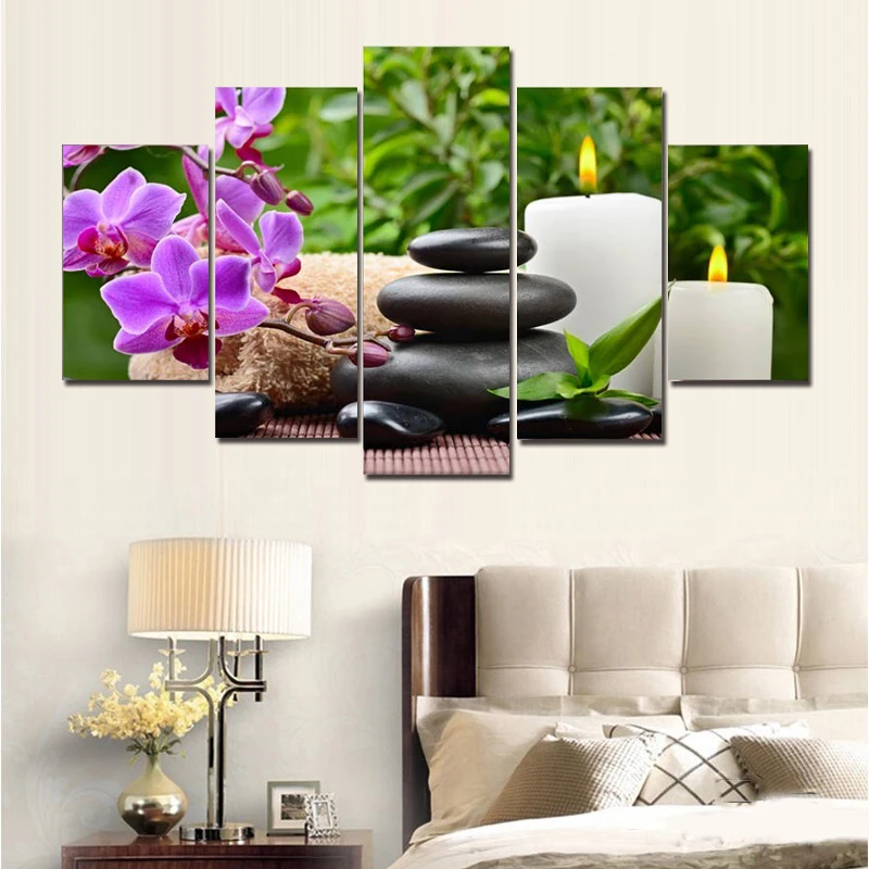 2019 5 Pcs Spa Decor Flower Stone Candle Scenery Picture Printed Modern Canvas Wall Art Picture For Home Linving Decor No Frame
2019 5 Pcs Spa Decor Flower Stone Candle Scenery Picture Printed Modern Canvas Wall Art Picture For Home Linving Decor No Frame