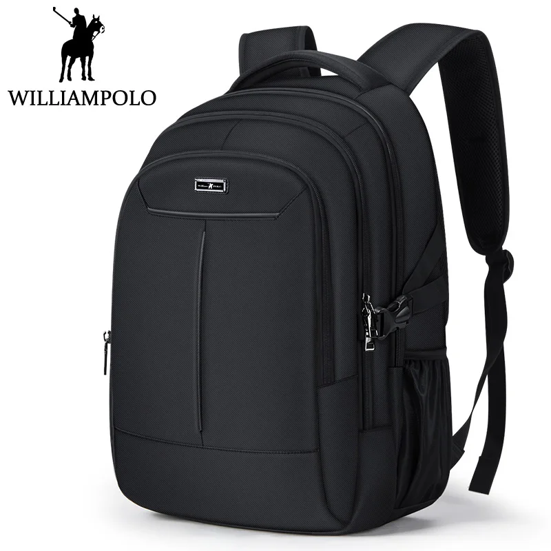 Рюкзак Williampolo мужской для ноутбука, Модный повседневный дорожный ранец с USB-зарядкой, дизайнерская вместительная двойная сумка на ремне
Рюкзак Williampolo мужской для ноутбука, Модный повседневный дорожный ранец с USB-зарядкой, дизайнерская вместительная двойная сумка на ремне