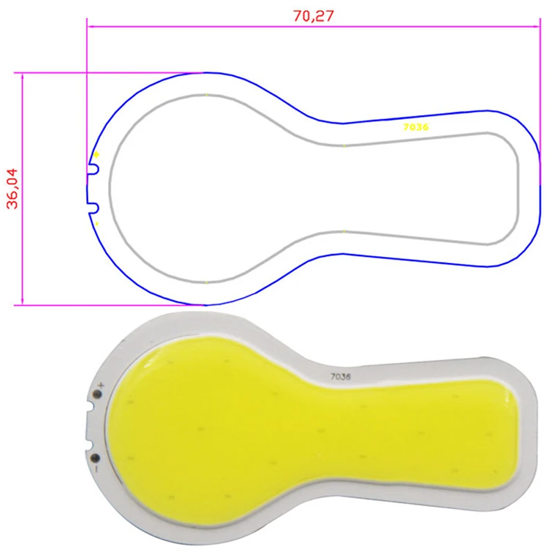 COB LED Light Cold White COB Strip Modules Flexible Led Strip Source 3W 4W 5W LED Bulb Chip On Board For DIY House Lighting
COB LED Light Cold White COB Strip Modules Flexible Led Strip Source 3W 4W 5W LED Bulb Chip On Board For DIY House Lighting