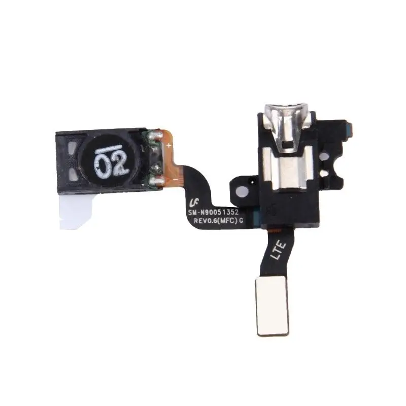 For Samsung Galaxy Note3 SM-N900 N9005 N900A N900V 3.5MM Earphone Headphone Jack Audio Flex Cable With Ear Speaker Earpiece 
For Samsung Galaxy Note3 SM-N900 N9005 N900A N900V 3.5MM Earphone Headphone Jack Audio Flex Cable With Ear Speaker Earpiece