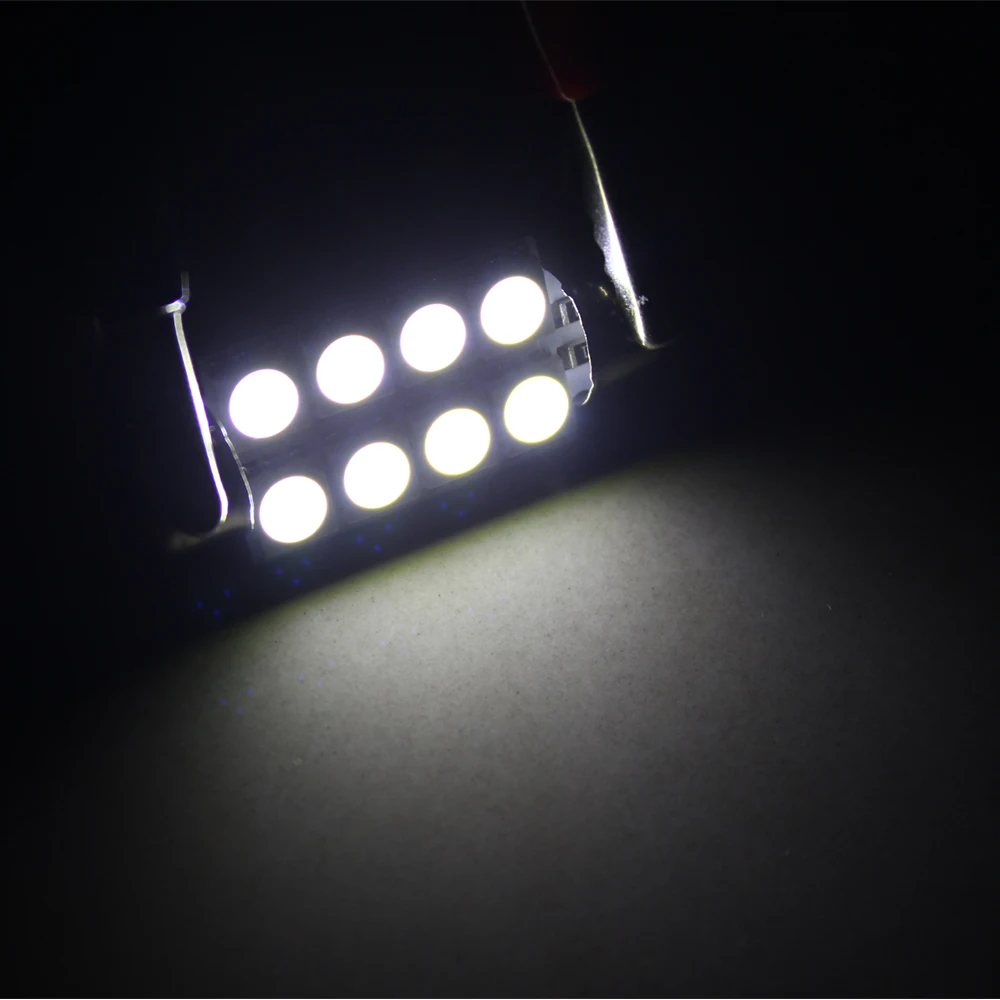 TraceBest 4pieces 36 39 41MM 8SMD 5050 LED Car Interior Light Auto Festoon Dome Lamp Bulb Car Lights Lamps For Car White DC12V
TraceBest 4pieces 36 39 41MM 8SMD 5050 LED Car Interior Light Auto Festoon Dome Lamp Bulb Car Lights Lamps For Car White DC12V