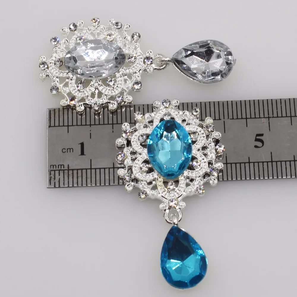 Fashion 10pcs / lot 25*45mm DIY silver accessories rhinestone alloy brooch clothing decoration craft supplies
Fashion 10pcs / lot 25*45mm DIY silver accessories rhinestone alloy brooch clothing decoration craft supplies