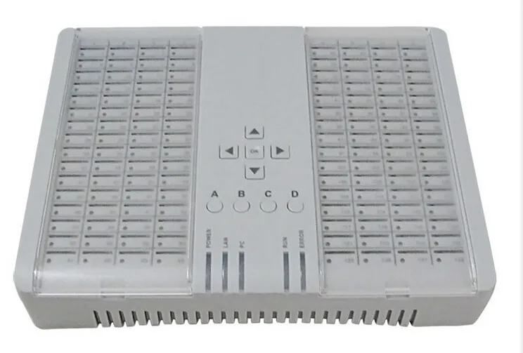128 Slots Sim Bank GSM Goip Gate way for Management of 128 SIM cards in standalone mode
128 Slots Sim Bank GSM Goip Gate way for Management of 128 SIM cards in standalone mode