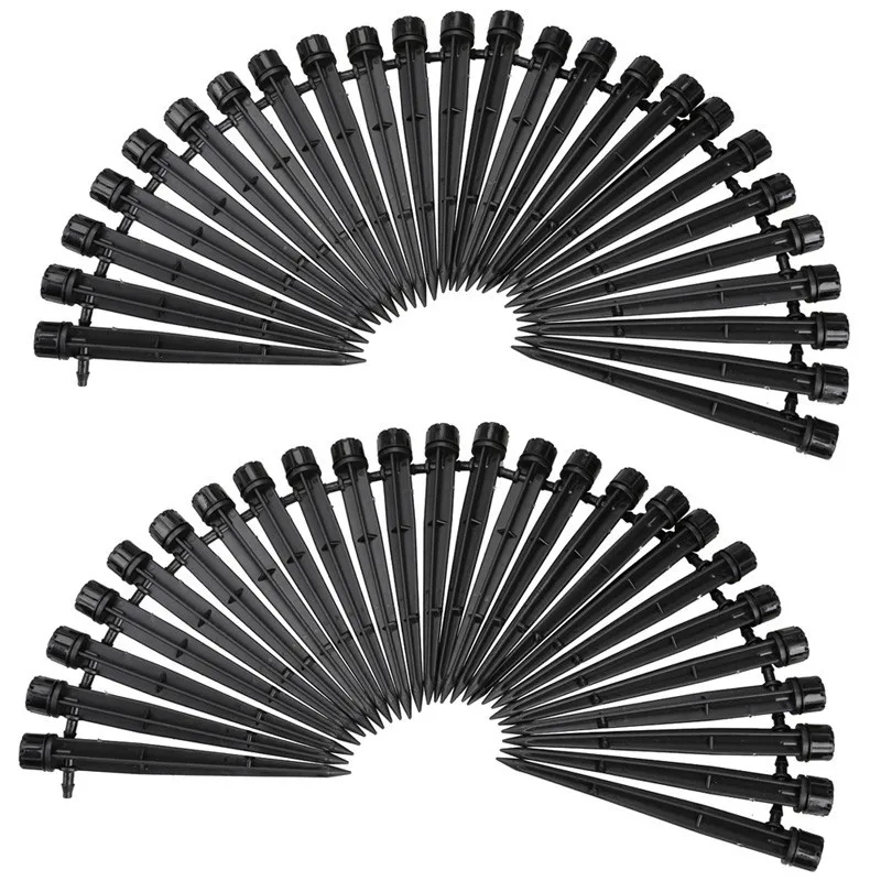 50PCS Garden Water Adjustable Flow Irrigation Drippers Durable 360 Degree Emitter Drip System Functional Watering Kits
50PCS Garden Water Adjustable Flow Irrigation Drippers Durable 360 Degree Emitter Drip System Functional Watering Kits