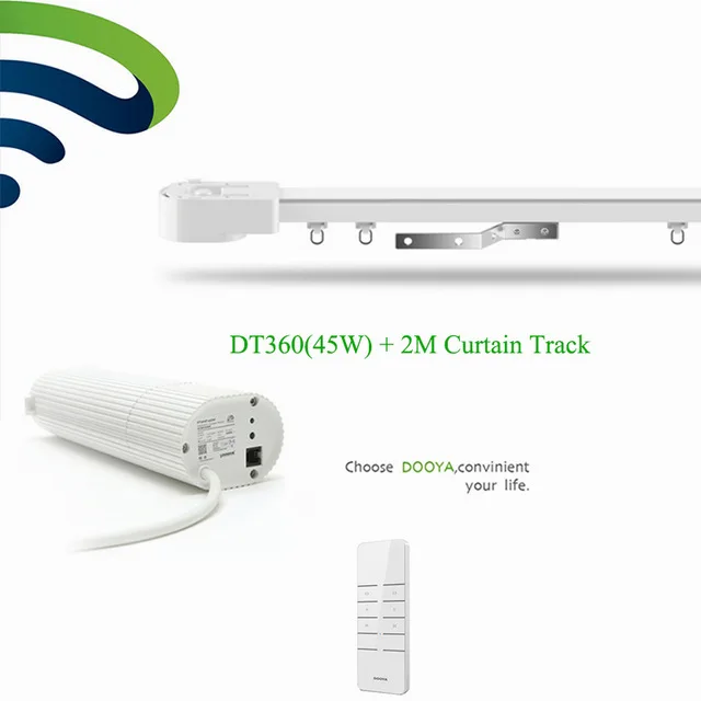 Электрическая занавеска Ewelink Broadlink DNA Intelligient Dooya DT360e с Wi-Fi мотором + алюминиевая направляющая для штор 2 м, пульт дистанционного управления тел...
Электрическая занавеска Ewelink Broadlink DNA Intelligient Dooya DT360e с Wi-Fi мотором + алюминиевая направляющая для штор 2 м, пульт дистанционного управления тел...