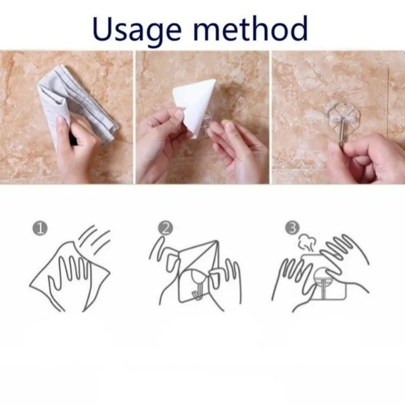 12/6/1Pcs PTransparent Strong Self Adhesive DoorWall Hanger No Trace Towel Mop Handbag Holder Hooks Hanging for Kitchen Bathroom
12/6/1Pcs PTransparent Strong Self Adhesive DoorWall Hanger No Trace Towel Mop Handbag Holder Hooks Hanging for Kitchen Bathroom