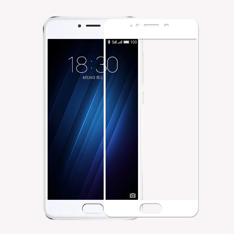 Закаленное стекло для Meizu U10 U20 полное покрытие 16 ГБ 32 Защита экрана M5c A5 M6 note пленка