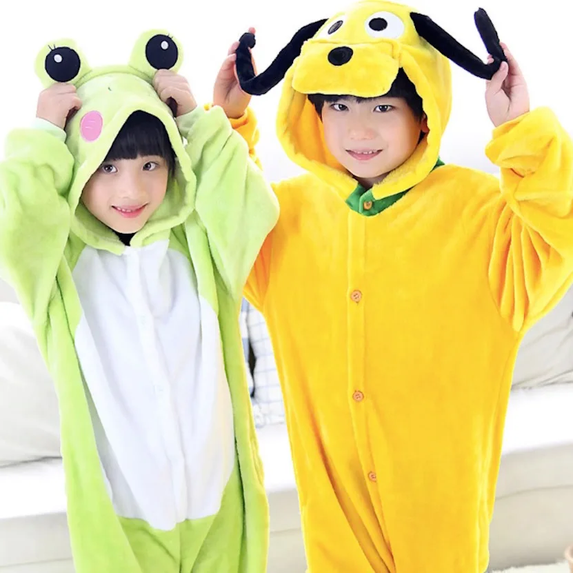 Unisex Children Clothing Frog & Dog Animal Pajamas sleepwear Jumpsuit kids clothes baby rompers Flannel Onesie Pyjama Costumes
Unisex Children Clothing Frog & Dog Animal Pajamas sleepwear Jumpsuit kids clothes baby rompers Flannel Onesie Pyjama Costumes
