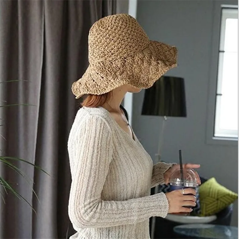 Good quality Girls Summer hat women Raffia straw cap Ladies Big brim Sun hat hat for women beach hat
Good quality Girls Summer hat women Raffia straw cap Ladies Big brim Sun hat hat for women beach hat