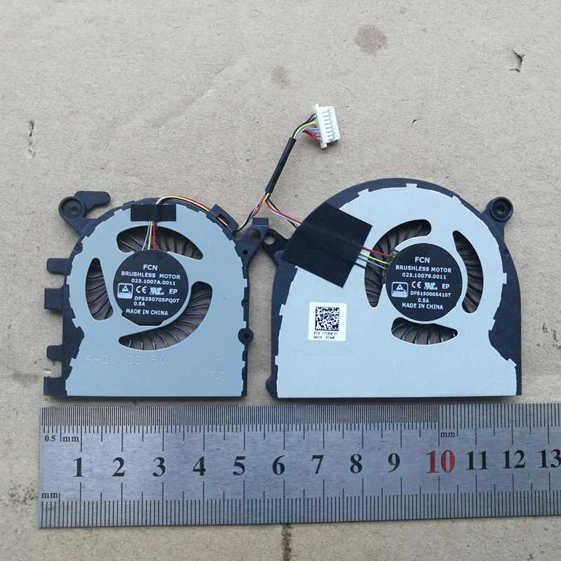 Pair New laptop CPU Fan And Heatsink For Xiaomi mi air 13.3" 023.1007A.0011 023.10079.0011
Pair New laptop CPU Fan And Heatsink For Xiaomi mi air 13.3" 023.1007A.0011 023.10079.0011