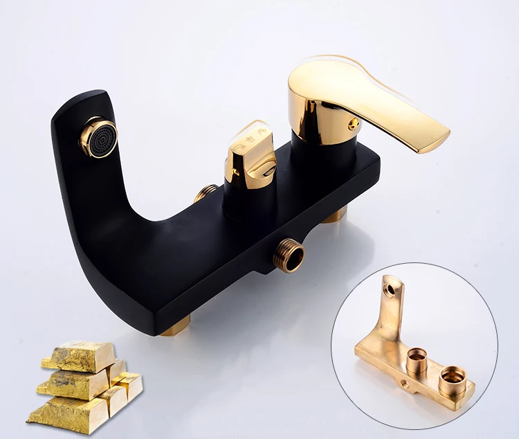 Bathroom Shower Set Black Rainfall Shower Faucet with Shower Bidet Spray 4 Function Shower ML6005B
Bathroom Shower Set Black Rainfall Shower Faucet with Shower Bidet Spray 4 Function Shower ML6005B