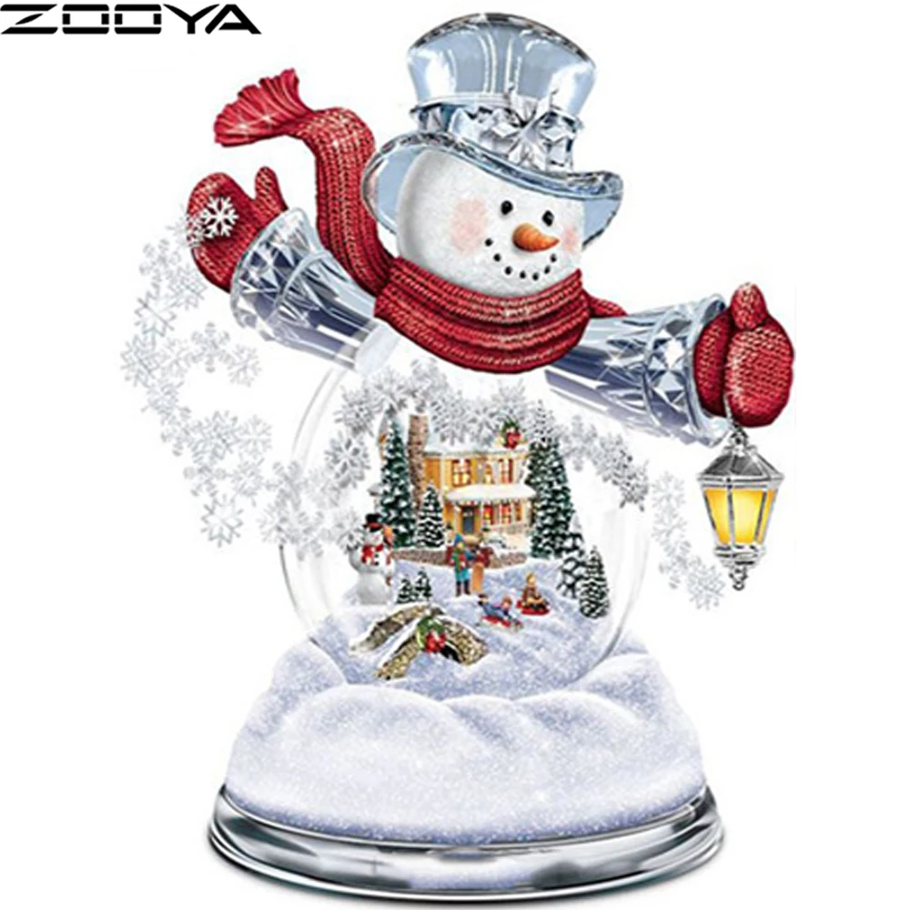 ZOOYA Diamond Painting Cross-Stitch Diamond Embroidery Snowman Christmas Rhinestone Painting Home Decor Needlework Mosaic R1406
ZOOYA Diamond Painting Cross-Stitch Diamond Embroidery Snowman Christmas Rhinestone Painting Home Decor Needlework Mosaic R1406