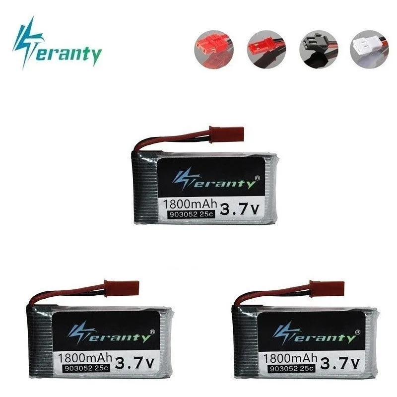 Литий-полимерный аккумулятор 1800 мАч 3,7 в для KY601S SYMA X5 X5S X5C X5SC X5SH X5SW X5HW X5UW M18 H5P HQ898 H11D H11C 3,7 в
Литий-полимерный аккумулятор 1800 мАч 3,7 в для KY601S SYMA X5 X5S X5C X5SC X5SH X5SW X5HW X5UW M18 H5P HQ898 H11D H11C 3,7 в