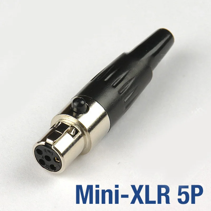 GUSUO Высокое качество MINI XLR 3PIN 4PIN 5PIN гнездовой разъем 3P разъемы аудио видео Разъемы