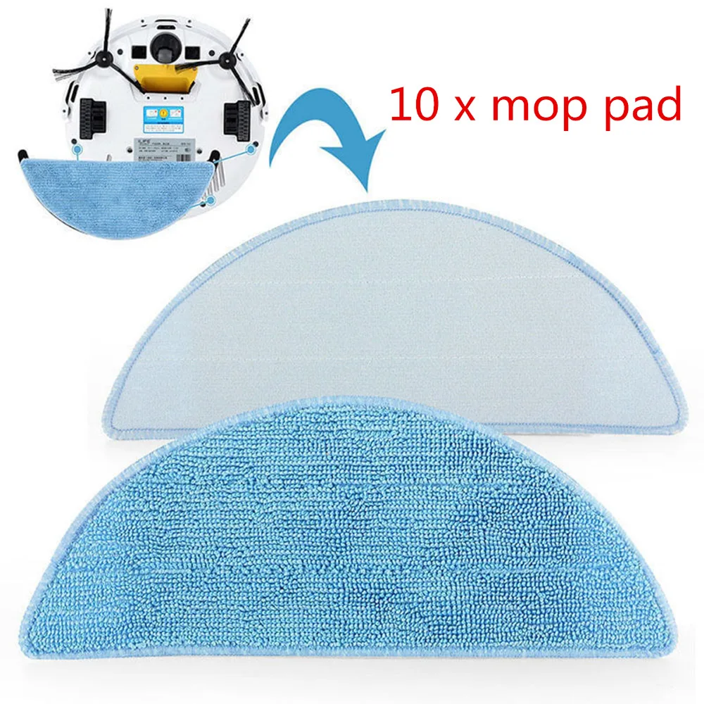 10pcs Replacement Mop Pad Mop Cloths for ILIFE V3, V3S, V5, V5 pro, X5 Robot Vacuum Cleaner Parts Accessories Kit
10pcs Replacement Mop Pad Mop Cloths for ILIFE V3, V3S, V5, V5 pro, X5 Robot Vacuum Cleaner Parts Accessories Kit