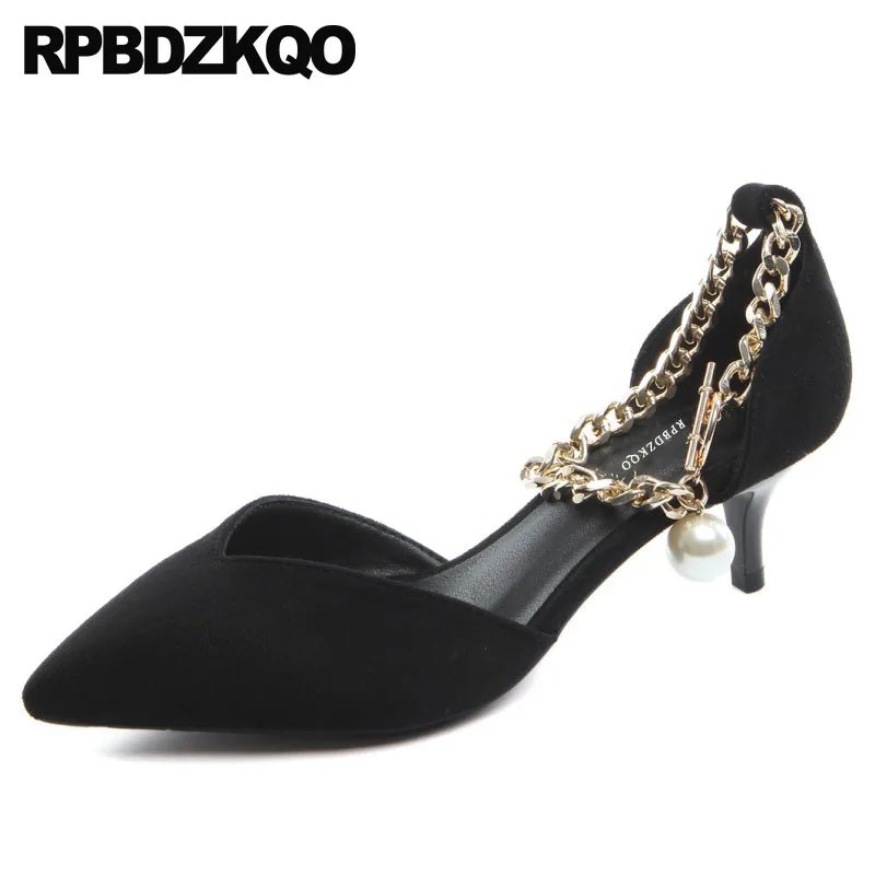 3 Inch Pearl Suede Yellow Plus Size Ladies Metal Black 33 Stiletto Orange Pumps Shoe Pointed Kitten High Heels Ankle Strap Chain
3 Inch Pearl Suede Yellow Plus Size Ladies Metal Black 33 Stiletto Orange Pumps Shoe Pointed Kitten High Heels Ankle Strap Chain