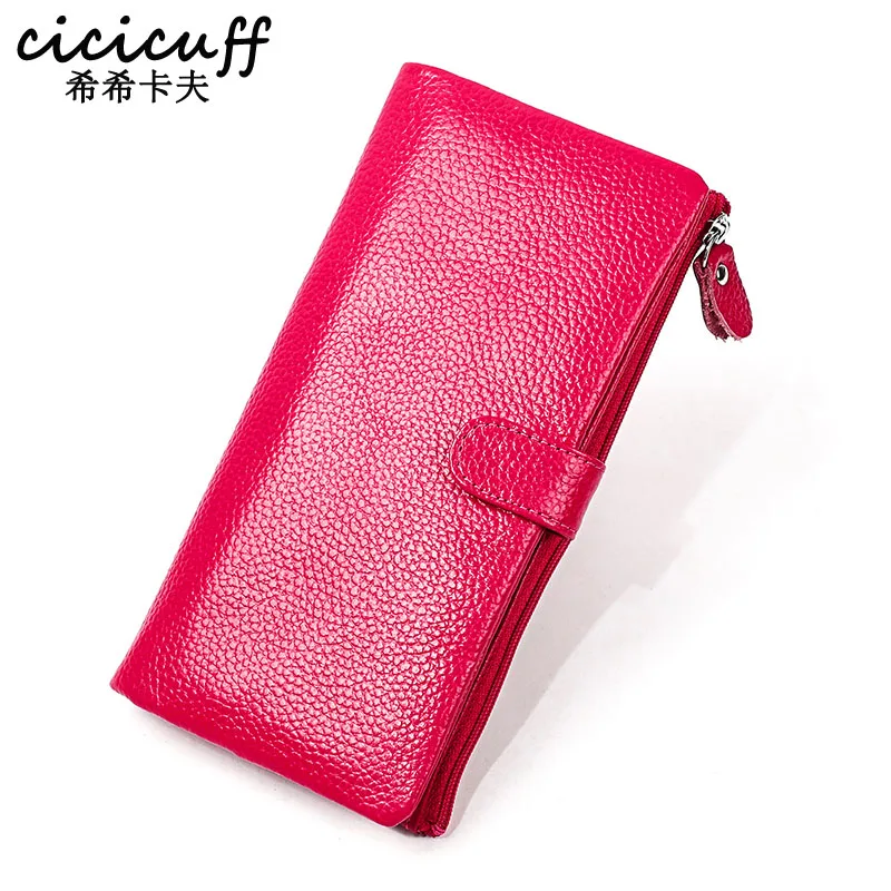 CICICUFF Brand Rfid Wallet Genuine Leather Coin Purse for Women Purses Female Carteras Long Clutch Portomonee Phone Bag Wallet
CICICUFF Brand Rfid Wallet Genuine Leather Coin Purse for Women Purses Female Carteras Long Clutch Portomonee Phone Bag Wallet