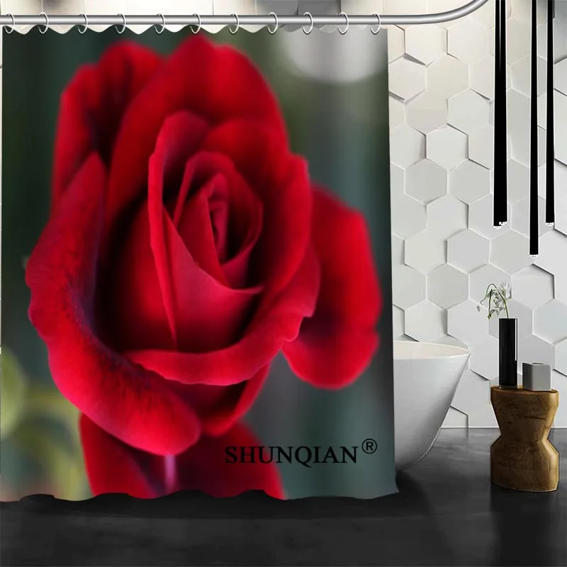 New Custom Red Roses Shower Curtains Polyester Bathroom Waterproof Bath Curtain Size 150X180cm165X200cm180X200cm
New Custom Red Roses Shower Curtains Polyester Bathroom Waterproof Bath Curtain Size 150X180cm165X200cm180X200cm