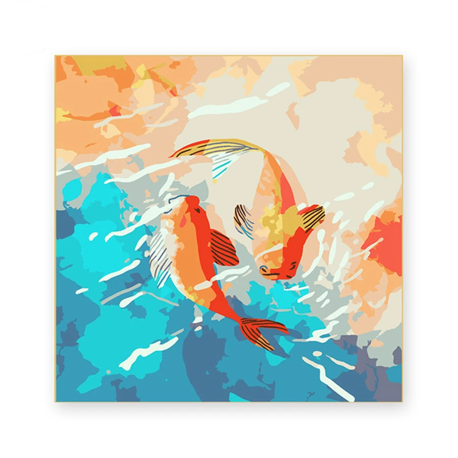 paintings drawing coloring by numbers on canvas with frame numbering paint number kits acrylic Pisces
paintings drawing coloring by numbers on canvas with frame numbering paint number kits acrylic Pisces