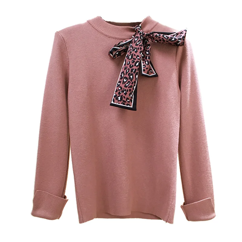 thin of new fund of 2018 autumn winters is leopard print scarf sweater long-sleeved jacket sleeve head base sweater
thin of new fund of 2018 autumn winters is leopard print scarf sweater long-sleeved jacket sleeve head base sweater