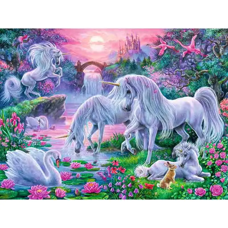 Unicorn family diamond Embroidery diy diamond painting mosaic diamant painting 3d cross stitch pictures H639
Unicorn family diamond Embroidery diy diamond painting mosaic diamant painting 3d cross stitch pictures H639