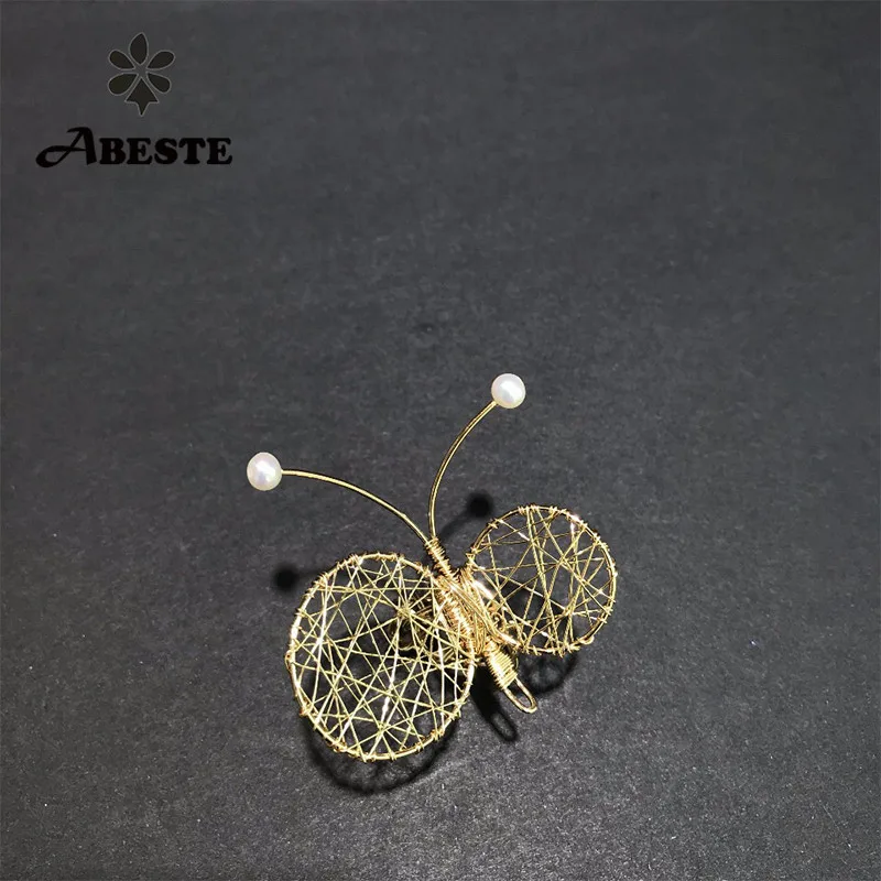 ANI 14K Roll Gold Handmade Women Ring Freshwater White Pearl bijoux perlas naturales Ring Butterfly Shape anillos de oro Custom
ANI 14K Roll Gold Handmade Women Ring Freshwater White Pearl bijoux perlas naturales Ring Butterfly Shape anillos de oro Custom