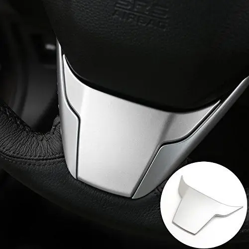 АБС Пластик Хром Интерьер руль пайетки крышка отделка 1 шт. Подходит для Honda Civic 10th