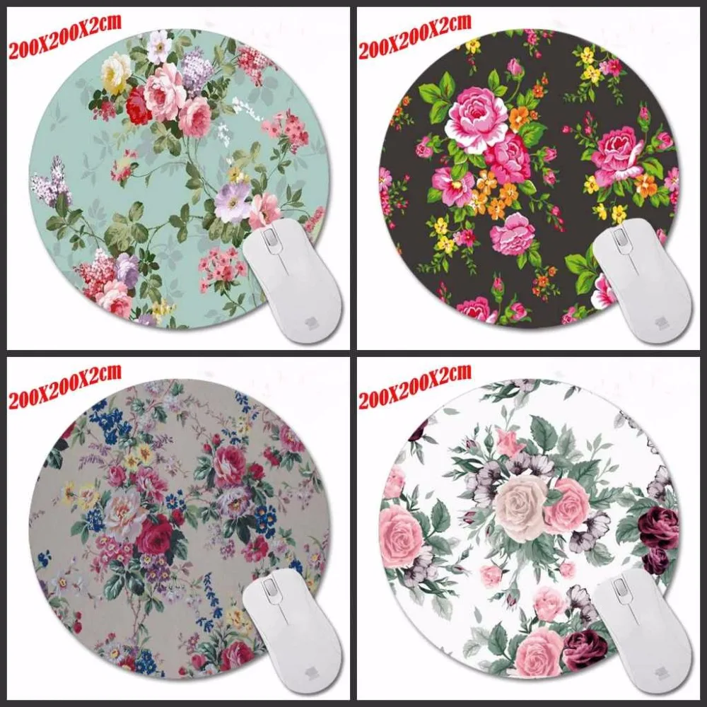 Top Selling Flowers New Small Size Round Mouse Pad Non-Skid Rubber Pad Customization Supported Decorate Desk 200*200*2CM
Top Selling Flowers New Small Size Round Mouse Pad Non-Skid Rubber Pad Customization Supported Decorate Desk 200*200*2CM