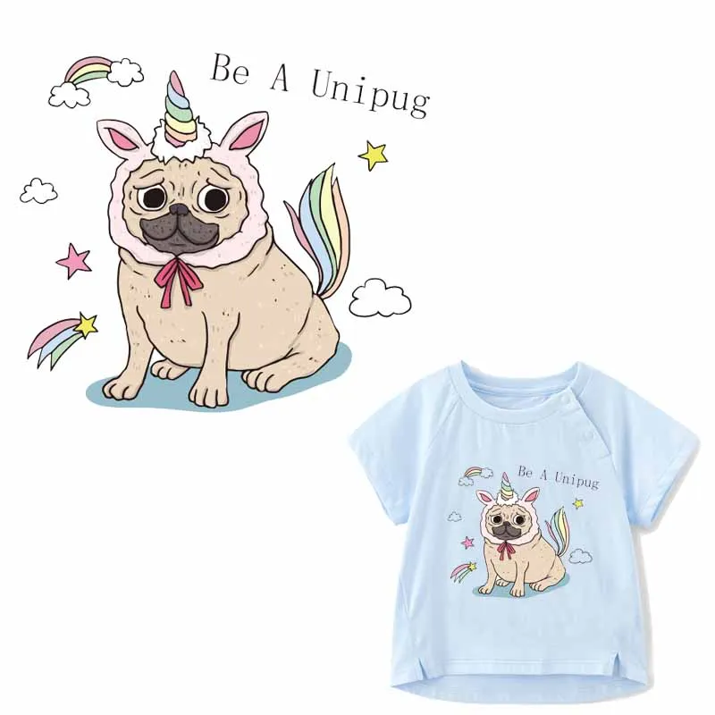 Funny Dog Patch Iron on Transfer Unicorn Patches for Clothing DIY T-shirt Applique Heat Transfer Vinyl Stickers on Clothes Press
Funny Dog Patch Iron on Transfer Unicorn Patches for Clothing DIY T-shirt Applique Heat Transfer Vinyl Stickers on Clothes Press