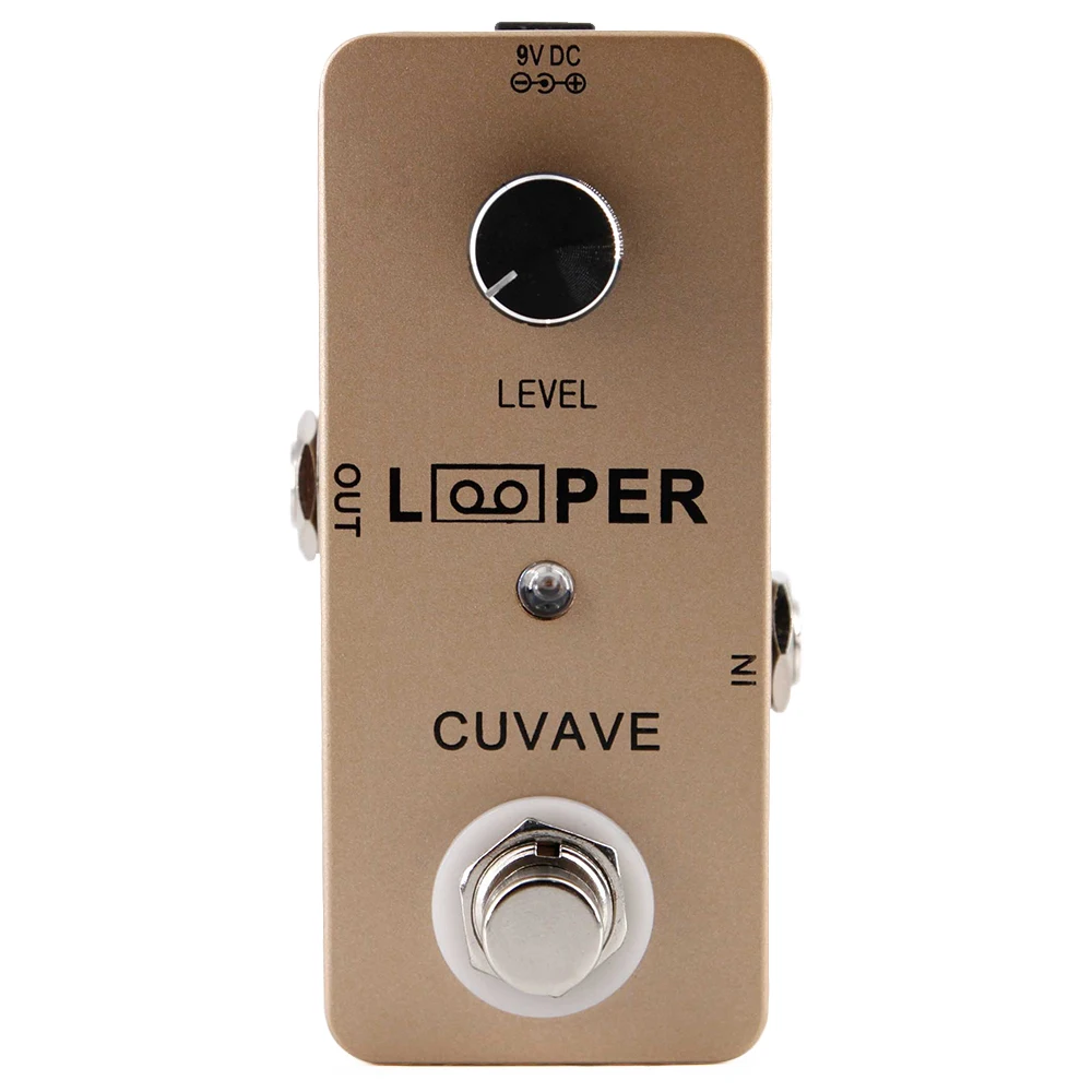 Педаль для гитары CUVAVE Looper, педаль для создания эффектов для электрогитары, запись за 5 минут, 24 бит, без потерь, несжатой тон
Педаль для гитары CUVAVE Looper, педаль для создания эффектов для электрогитары, запись за 5 минут, 24 бит, без потерь, несжатой тон