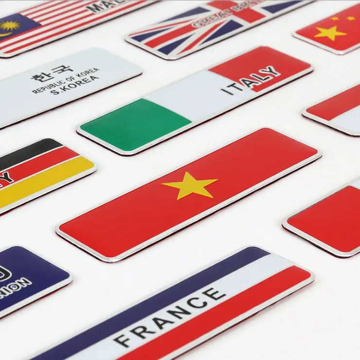 Aluminum Alloy Italian National Emblem Italy Country Flags Label Car Logo Stickers Automobiles Motorcycles Styling Accessories | Автомобили