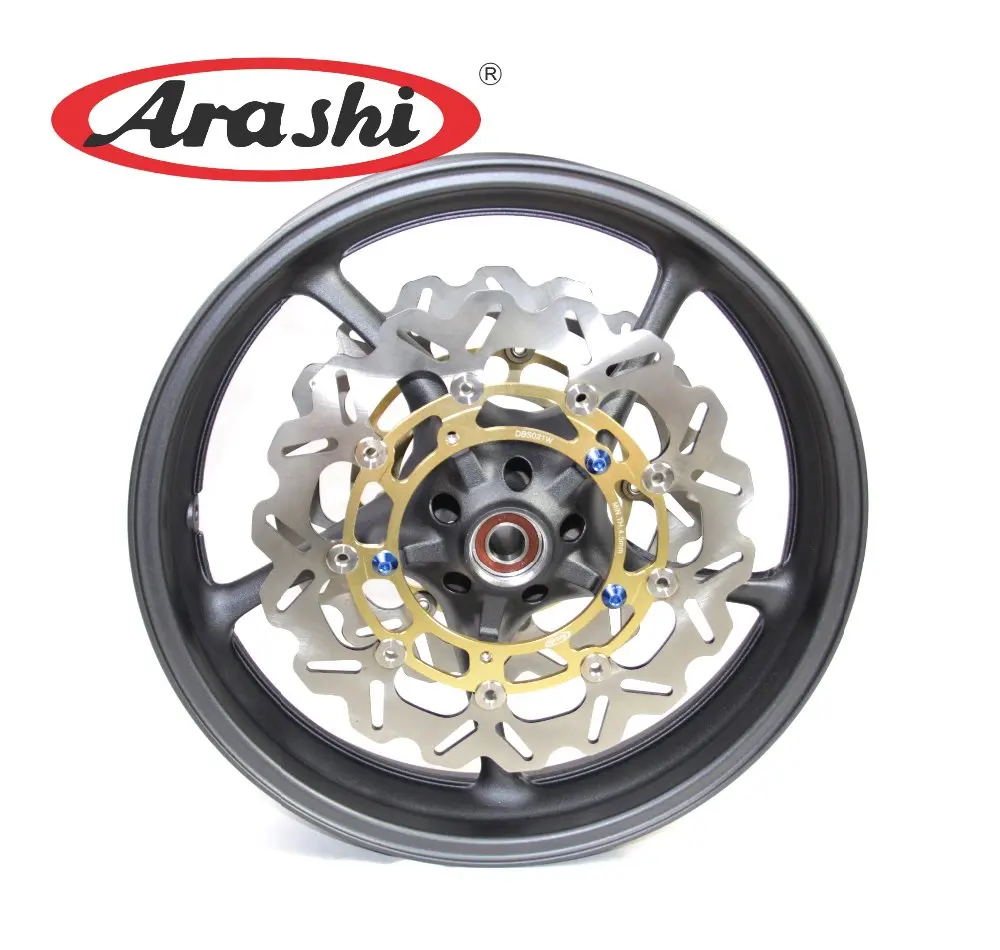 Колесные диски Arashi, набор дисков для YAMAHA YZF R1 1000cc 2006 2007 2008 2009 2010 2011 2012, передний обод и передний тормозной диск
Колесные диски Arashi, набор дисков для YAMAHA YZF R1 1000cc 2006 2007 2008 2009 2010 2011 2012, передний обод и передний тормозной диск
