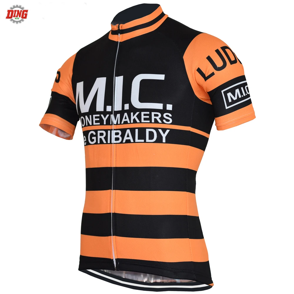 NEW men Retro cycling jersey Short sleeve Breathable classic cycling clothing cycling wear Quick Dry DING-mira custom made
NEW men Retro cycling jersey Short sleeve Breathable classic cycling clothing cycling wear Quick Dry DING-mira custom made