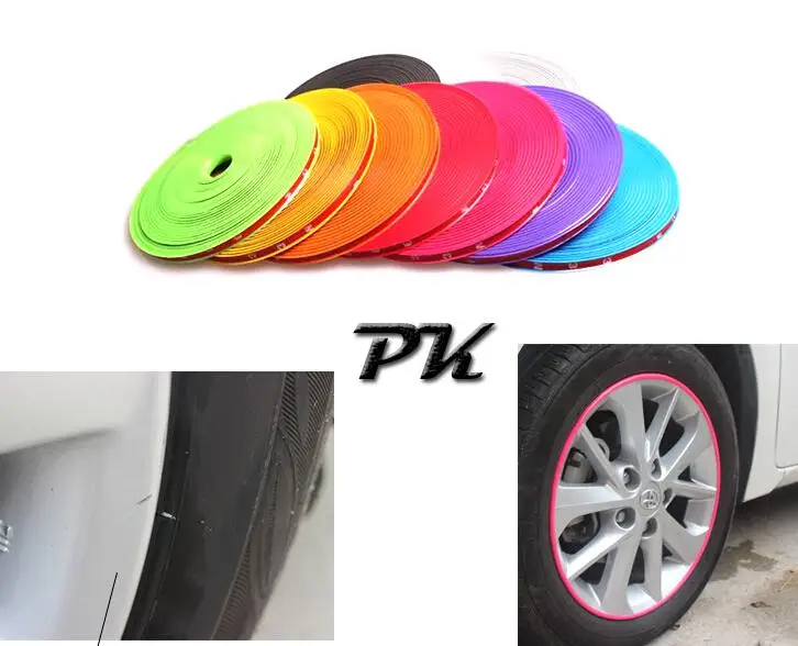 8meter/roll x Universal Car Wheel Protection Self Adhesive Protective Trim Strips Foralloy Wheel Rims
8meter/roll x Universal Car Wheel Protection Self Adhesive Protective Trim Strips Foralloy Wheel Rims