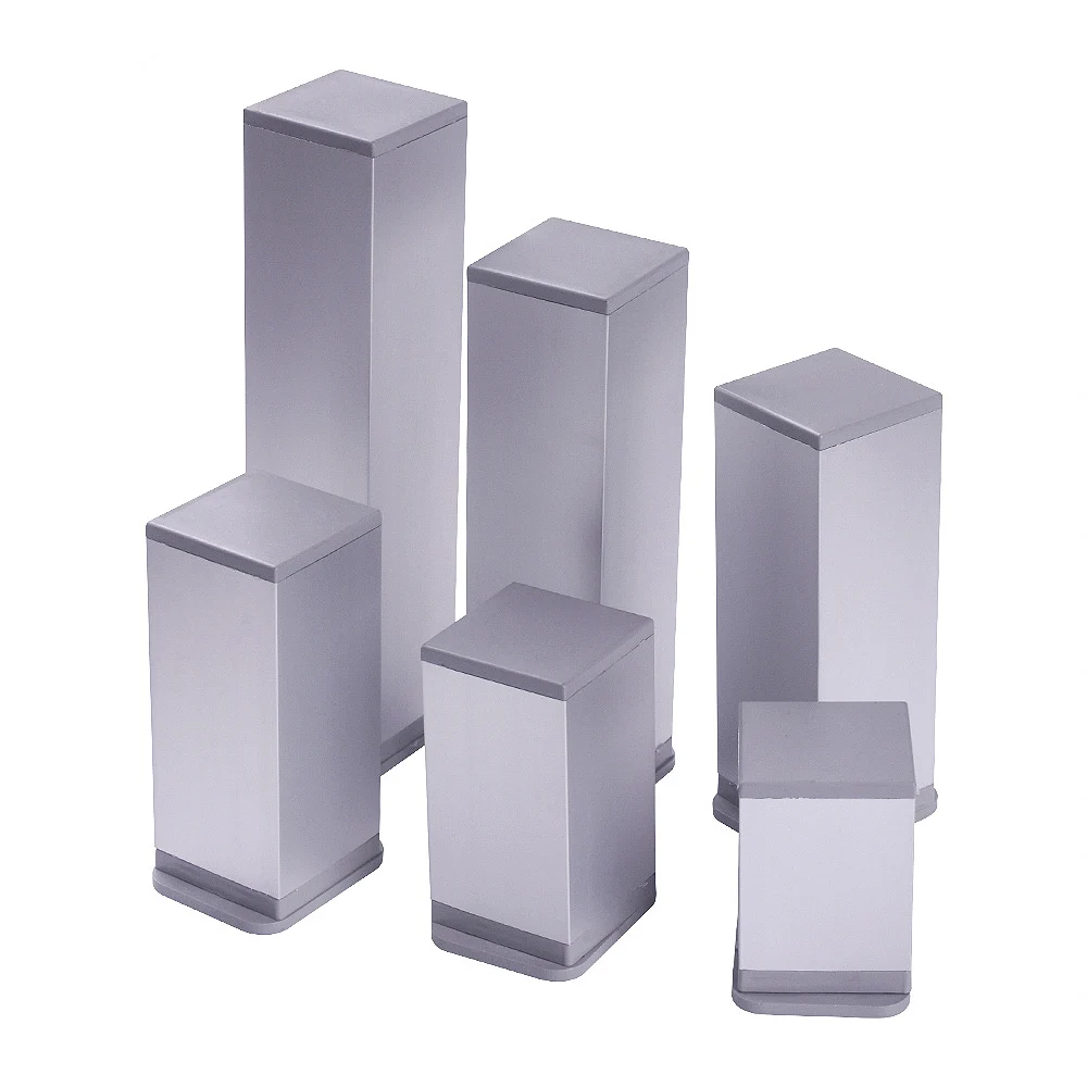 4PCS 80x40x40mm Adjustable Aluminum Furniture Legs Table Cabinet Furniture Silver Feet
4PCS 80x40x40mm Adjustable Aluminum Furniture Legs Table Cabinet Furniture Silver Feet