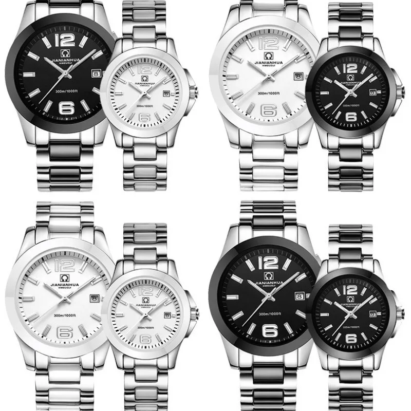 CARNIVAL Fashion Pearl ceramics Couple watch High end automatic Watch Calendar HD Luminous Waterproof Couple watches for lovers
CARNIVAL Fashion Pearl ceramics Couple watch High end automatic Watch Calendar HD Luminous Waterproof Couple watches for lovers