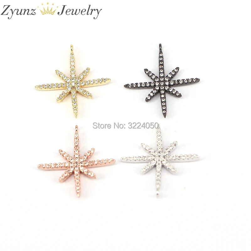 5PCS ZYZ174-8963 Sparkly micro pave CZ Lucky star pendant charms, for jewelry making
5PCS ZYZ174-8963 Sparkly micro pave CZ Lucky star pendant charms, for jewelry making