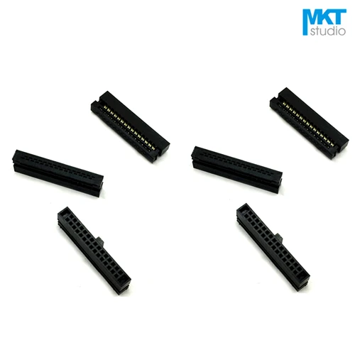 100Pcs 50P Female 1.27mm Pitch FC IDC Connector Socket Header For 0.635mm Flat Ribbon Cable 2x25P
100Pcs 50P Female 1.27mm Pitch FC IDC Connector Socket Header For 0.635mm Flat Ribbon Cable 2x25P