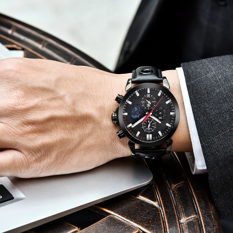 Relogio Masculino BENYAR Sport Watch Mens Top Brand Luxury Chronograph Quartz Wrist Watch Moon Phase Clock Men saat Reloj Hombre
Relogio Masculino BENYAR Sport Watch Mens Top Brand Luxury Chronograph Quartz Wrist Watch Moon Phase Clock Men saat Reloj Hombre