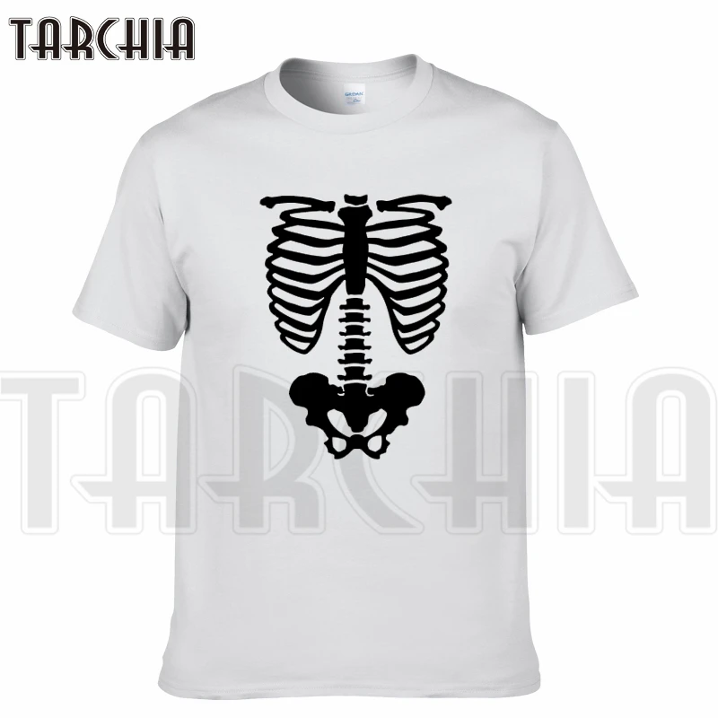 TARCHIA 2021 новый бренд футболка классная забавная кости хлопковые топы футболки для