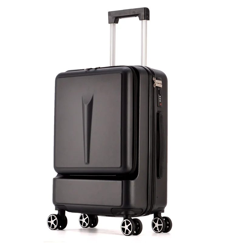 Letrend New Fashion 24 Inch Front Pocket Rolling Luggage Trolley Password Box 20' Boarding Suitcase Women Travel Bag Trunk
Letrend New Fashion 24 Inch Front Pocket Rolling Luggage Trolley Password Box 20' Boarding Suitcase Women Travel Bag Trunk