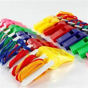 

24pcs/bag Plastic Soccer Football Basketball Hockey Baseball Sports Classic Referee Whistle Outdoor Emergency Survival Whistle