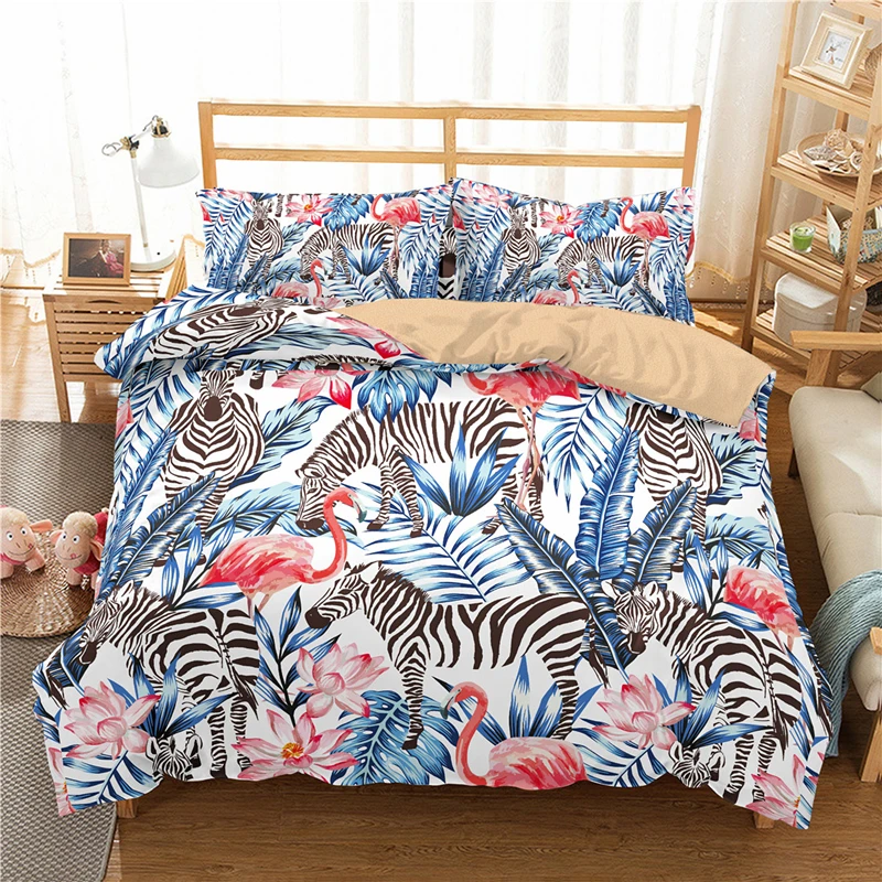 Yi chu xin 3d Flamingo bedding set queen size animal Tropical plants duvet cover set king comforter kids bedline bed set
Yi chu xin 3d Flamingo bedding set queen size animal Tropical plants duvet cover set king comforter kids bedline bed set