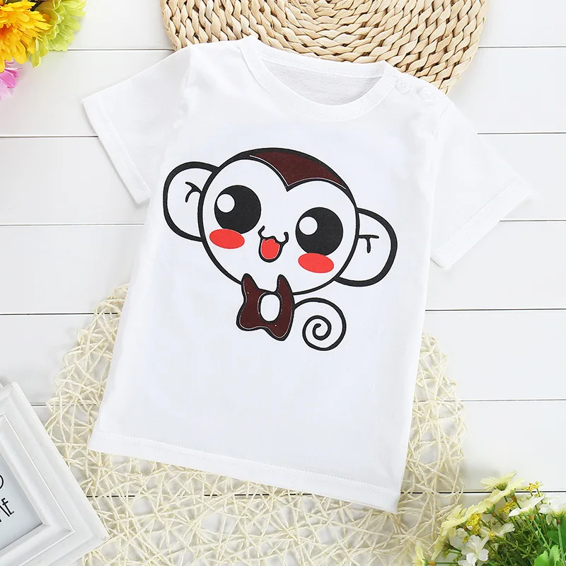 0-7 year old children's new T-shirt Children's cartoon design pure cotton T-shirt Children's summer fashion T-shirt 
0-7 year old children's new T-shirt Children's cartoon design pure cotton T-shirt Children's summer fashion T-shirt
