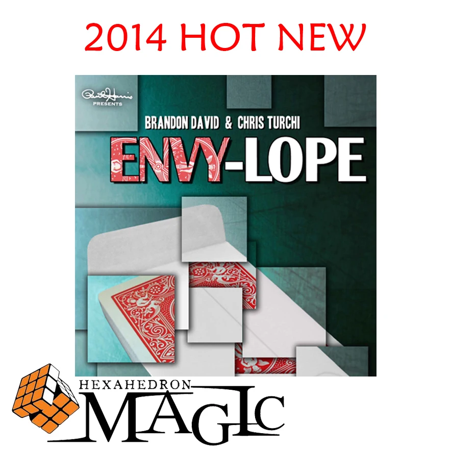 Paul Harris Presents Envylope gimmick by Brandon David and Chris Turchi - close-up street card magic tricks products
Paul Harris Presents Envylope gimmick by Brandon David and Chris Turchi - close-up street card magic tricks products