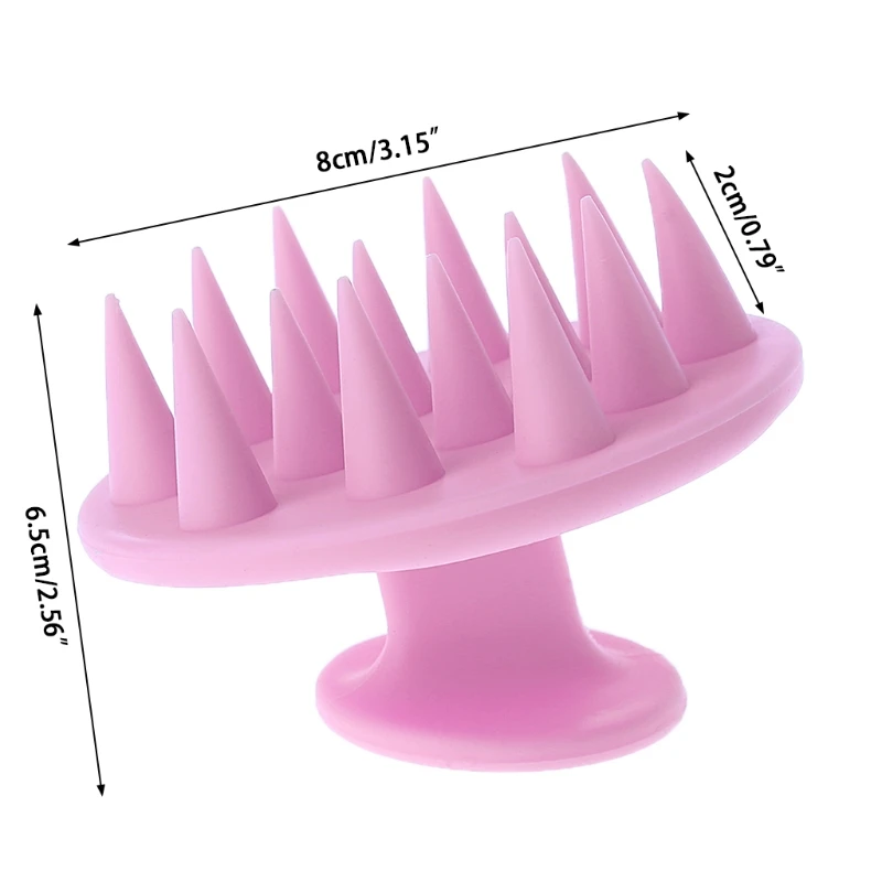 1 Pc Silicone Shampoo Scalp Shower Hair Massage Massager Body Washing Brush Comb High Quality
1 Pc Silicone Shampoo Scalp Shower Hair Massage Massager Body Washing Brush Comb High Quality