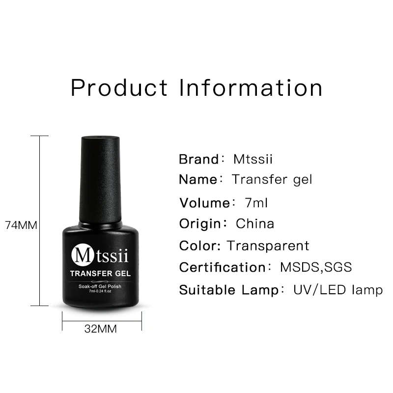 Mtssii Nail Glue Transfer Foil Sticker Set Nail Foil Adhesive Polish Gel Starry Paper Print Foils Wraps DIY Manicure
Mtssii Nail Glue Transfer Foil Sticker Set Nail Foil Adhesive Polish Gel Starry Paper Print Foils Wraps DIY Manicure