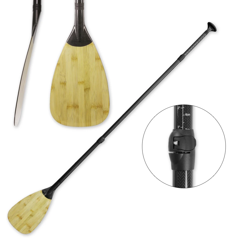 High Quality Lightweight 3-Piece Adjustable bamboo Carbon Fiber SUP Paddle Stand Up Paddle Board with carry bag
High Quality Lightweight 3-Piece Adjustable bamboo Carbon Fiber SUP Paddle Stand Up Paddle Board with carry bag